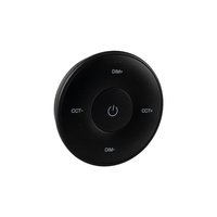 Dálkové ovládání pro řídicí jednotku CCT LED pásků černá 1 zóna 3V baterie REMOTE Kanlux