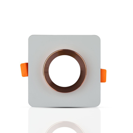 Zapuštěné stropní svítidlo GU10 Square Grey/Pink Gold VT-862 V-TAC - záruka 5 let