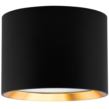 Povrchové svítidlo HALOGEN SUNLA Tuba Gx53 LED Spot nástěnné svítidlo Waltz Black and Gold LUMILED