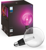 LED žárovka E27 Sphere G125 6,8W = 60W 500lm 2000-6500K CCT + RGB FILAMENT SMART Smart Bluetooth ZigBee White and Color Ambiance Philips HUE