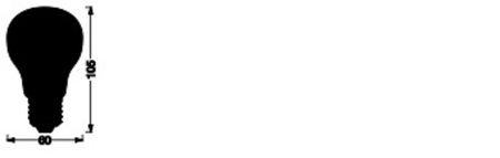 LED žárovka E27 Traditional 4,8W = 40W 470lm RGBW CCT Stmívatelná SMART+ WiFi Filament Classic Ledvance