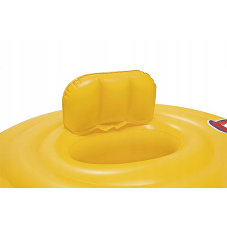 Nafukovací kolečko do dětského bazénu žluté