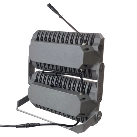 Halogenová LED lampa 200W 30000lm 4000K neutrální bílá 60° IP65 IK10 šedá FL Kanlux