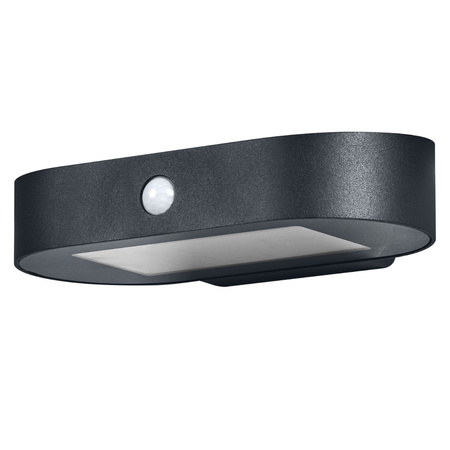 Nástěnné svítidlo fasádní nástěnné svítidlo 4W 3000K ENDURA Style Solar Oval S Wall Sensor LEDVANCE