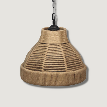 Stropní závěsné svítidlo E27 béžová černá Avera Sanico Goldlux