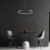 Závěsná LED lampa 20W 2600lm 4000K neutrální 120° stříbrná LEA Sanico Goldlux