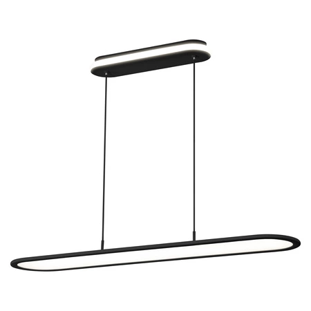 Stropní závěsné svítidlo Office Panel LED 57W 2700lm 4000K Neutrální stmívatelné černé Office Line Ledvance