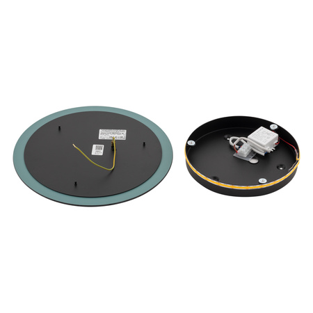 Nástěnné svítidlo LED 10W 60lm 3000K Warm Silver Modern RING MIRROR LED M 10277 Nowodvorski