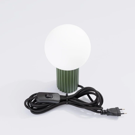 Stolní stolní lampa G9 Round Olive Modern Matte Halo Sollux