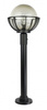 Venkovní stojící zahradní lampa POST Koule s košem 250 K 5002/2/KPO 250 E27 90cm Su-Ma