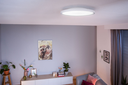 Plafond LED stropní svítidlo pro povrchovou montáž 24,5W 2450lm IP20 White Ambiance TW White 39,5cm Smart SMART Zigbee Bluetooth Aurelle Philips HUE