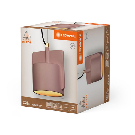 Dekorativní E27 závěsné stropní svítidlo Pink Decor Ledvance