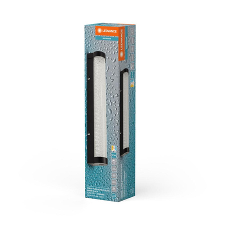 Koupelnové svítidlo LED Nástěnné svítidlo nad zrcadlo Stmívatelné 9W 820lm CCT Černá IP44 40cm Obris Ledvance