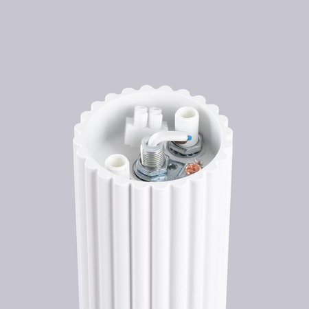 Koupelnové stropní svítidlo G9 Round White Modern Matte IP44 Halo Sollux