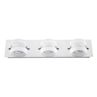 Nástěnné LED svítidlo do koupelny 15W 1095lm 4000K Chrome IP44 Moderní Tony 5491 Rabalux