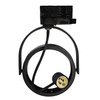 LUGAR GU10 AR111 Track Light 3 - fázové stropní světlo Black Milagro