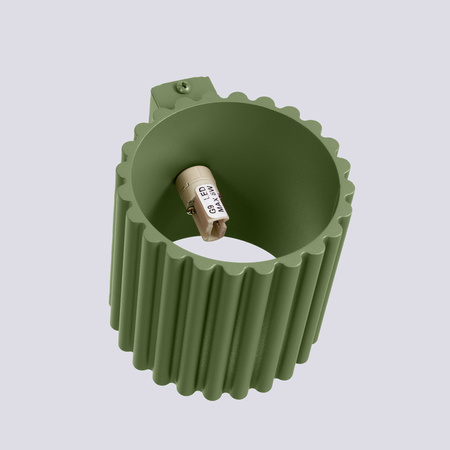 Nástěnné svítidlo Nástěnné svítidlo G9 Aluminum Green Olive Aura Deep Space SL.1796 Sollux