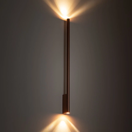 Nástěnné svítidlo 2x G9 Copper Modern LASER WALL XL 10831 Nowodvorski