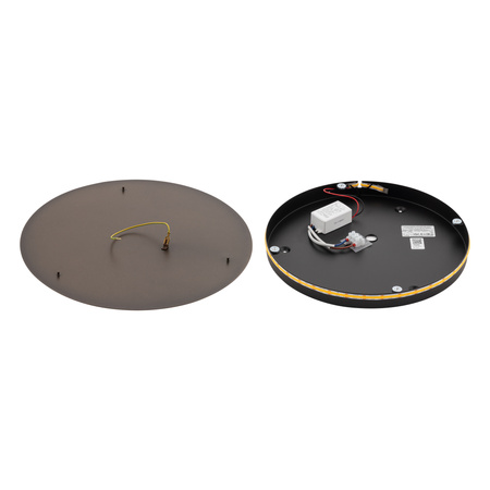 Nástěnné svítidlo LED 13W 160lm 3000K teplá hnědá Moderní RING LED L 10353 Nowodvorski