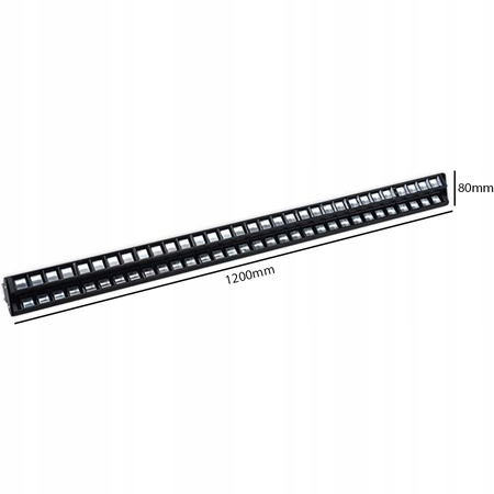 LED Track Light Lamp 3 Phase 96W 4000K 60cm