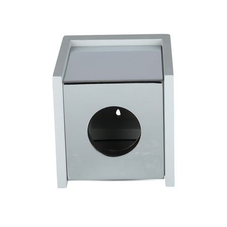 Spot GU10 Square Grey/Chrome VT-860 V-TAC - 5 let záruka