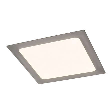 Plafond LED stropní svítidlo Flush Mount 18W 1400lm 3000K Chrome Industrial Lois 5583 Rabalux