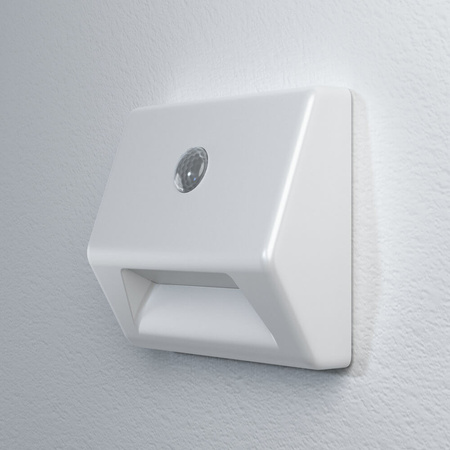 Schodišťové svítidlo Nightlux LED bílé 0.3W 10lm 4000K IP54 snímač pohybu Ledvance