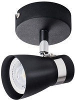 Nástěnné svítidlo Stropní svítidlo Nastavitelné LED GU10 Round Black Enali Kanlux