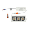 LED Spot 12W 5700K Fixed SMD SAMSUNG CHIP Obdélníkové svítidlo VT-2-12 V-TAC