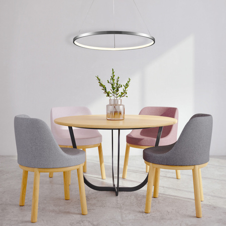 Závěsná LED lampa 20W 2600lm 4000K neutrální 120° stříbrná LEA Sanico Goldlux