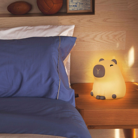 Sanico Goldlux LED 1W 3000K RGBW Beige Stmívatelná dekorativní lampa Capybara