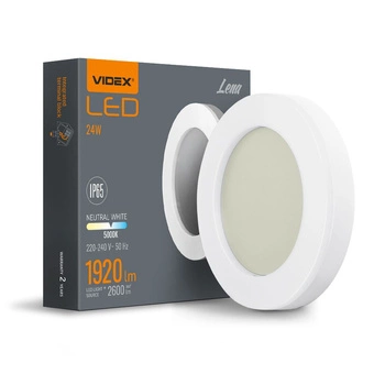 Venkovní LED lampa 24W 2600lm 5000K studená bílá Videx