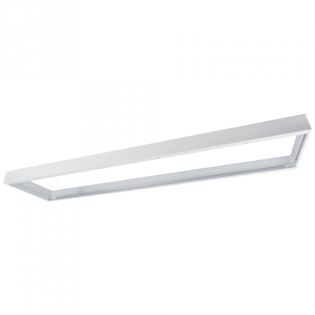 Rámeček pro povrchovou montáž pro LED panely 120x30 Hliník 58 mm Bílý Ecolight