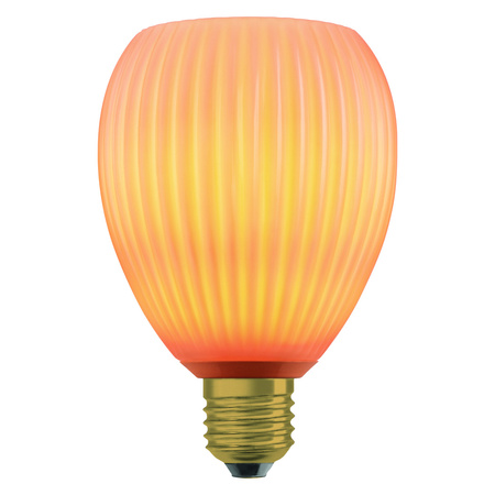 LED žárovka E27 Oval 3,5W 300lm 2700K teplá bílá Decorative Orange Osram