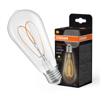 Dekorativní LED žárovka ST64 Edison E27 7,2W = 60W 806lm 2700K Warm CRI90 300° Dimmable Vintage 1906 Osram