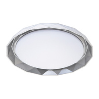 Plafond LED stropní svítidlo Povrchová montáž 48W 3360lm 3000K Stmívatelné šedé Moderní Arcadia Rabalux