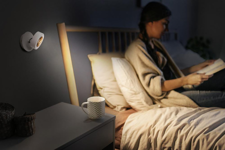 LED stropní nástěnné svítidlo pro povrchovou montáž 5,5 W 210 lm CCT Dekorativní bílý bod Venus Ledvance