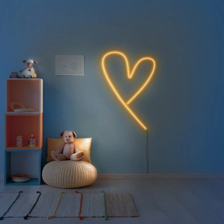 NEON Strip Flexibilní LED pásek 12V 17W Oranžová IP65 12mm 2m