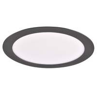 LED svítidlo pro zapuštěnou montáž 14W 1800lm 4000K Neutrální 120° Černá RIGEL Sanico Goldlux