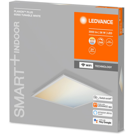 LED panel 36W CCT SMART+ WIFI PLANON PLUS 60X60 cm LEDVANCE
