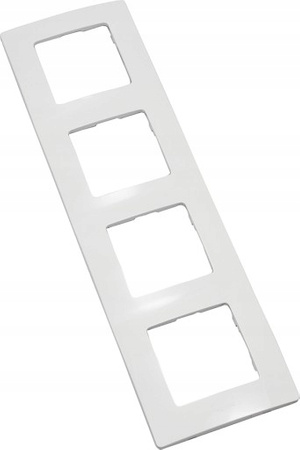 Čtyřnásobný rámeček pro vypínače a zásuvky. bílý LEGRAND NILOE