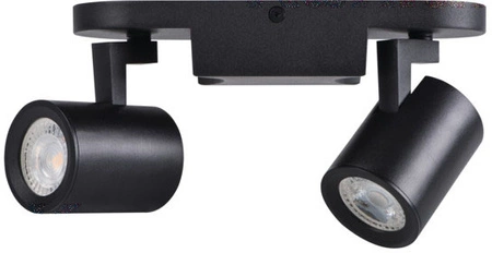 Nástěnné svítidlo Stropní svítidlo Nastavitelné LED GU10 Round Black Laurin Kanlux