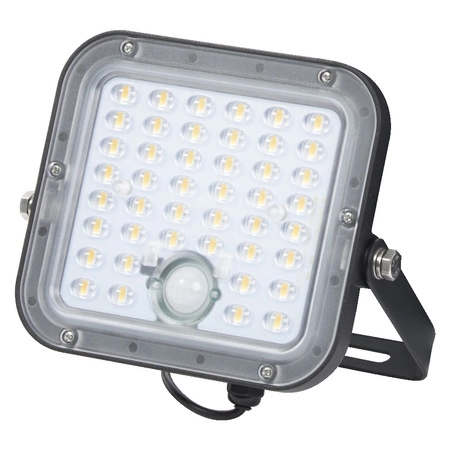 Solární reflektor LED venkovní lampa 10W 1400lm 4000K IP65 černá se senzorem pohybu a soumraku Endura Ledvance