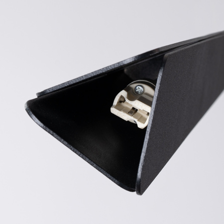 PRYSM 3P 3xG9 Černá skandinávská stropní závěsná lampa SOLLUX