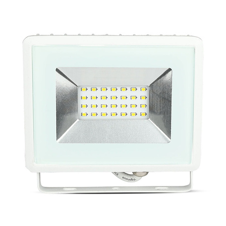 Reflektor LED 20W 1700lm 6500K IP65 Bílá SMD VT-4021W V-TAC