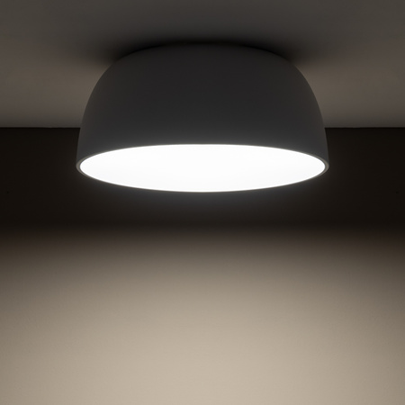 Plafond Stropní svítidlo E27 Svítidlo pro povrchovou montáž s čidlem pohybu bílé SATELLITE S SENSOR 8011 Nowodvorski