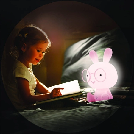 Dekorativní LED svítidlo 2,5 W 59 lm růžové stmívatelné Sanico Rabbit Goldlux