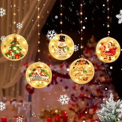 LED přívěsek vánoční stromeček 3xAAA 14CM 2700K vánoční LVT