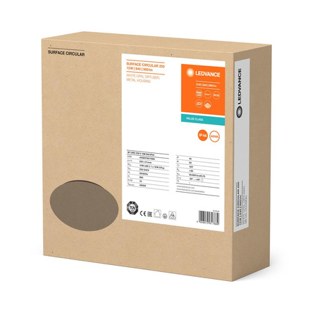 LED stropní svítidlo SURFACE CIRCULAR 25 cm 13W 960lm 4000K IP44 LEDVANCE