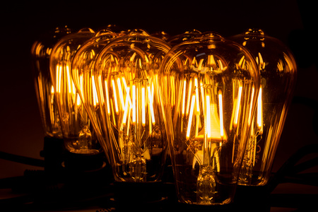 Zahradní venkovní osvětlení Girland Chain 15m 15xE27 LED 4W EDISON